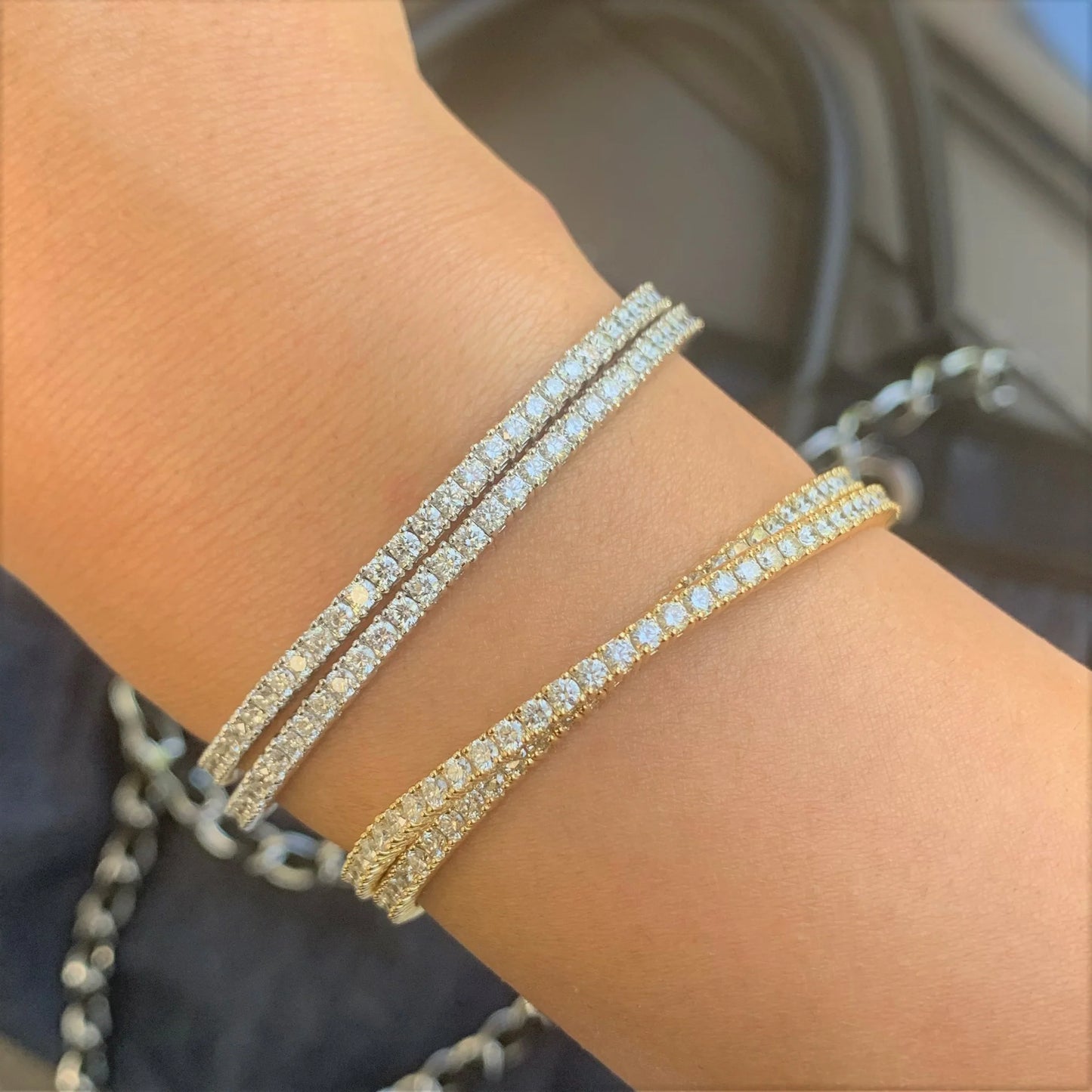 Diamond Flexible Bracelet