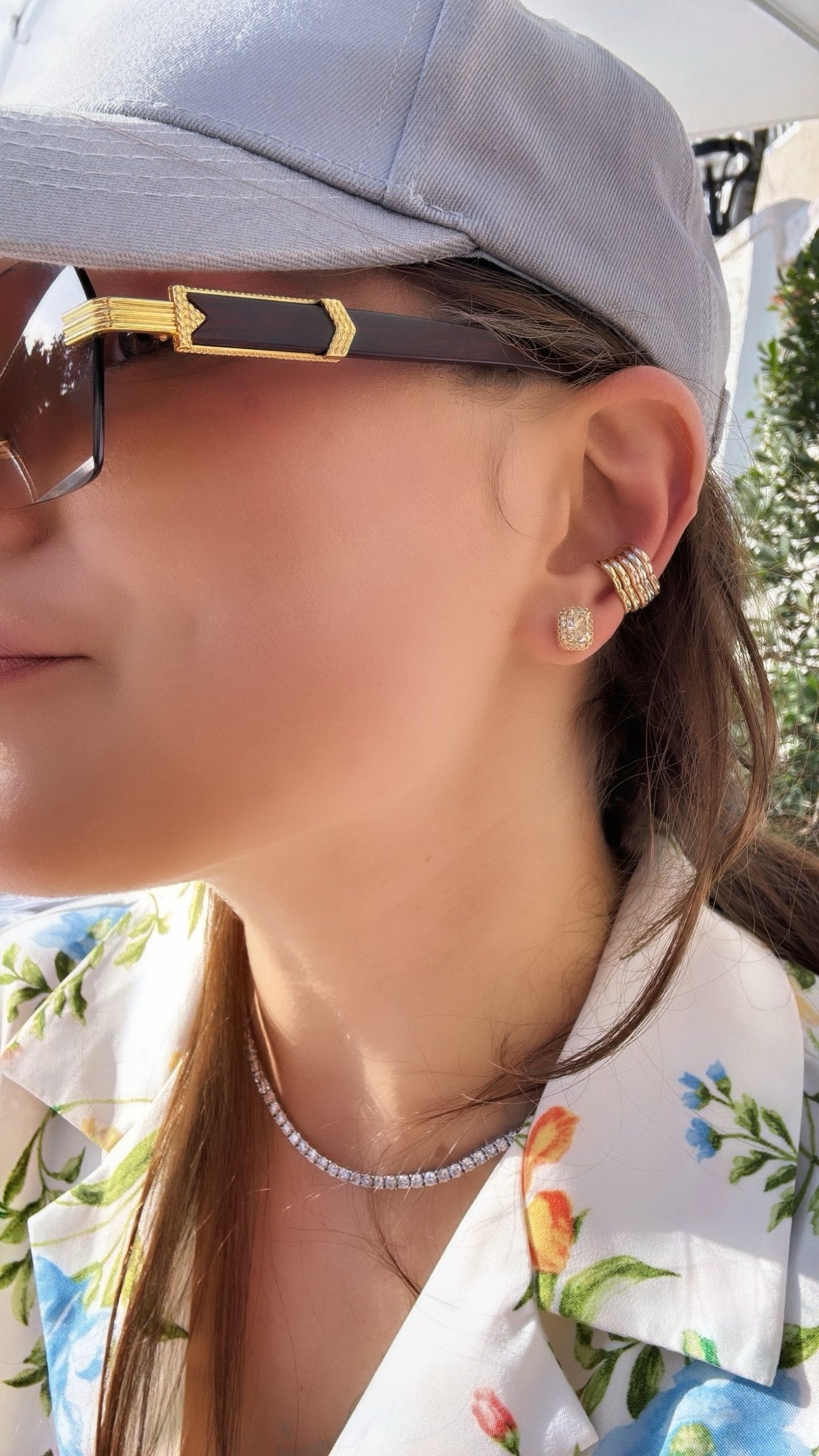 Yellow Diamond Earrings