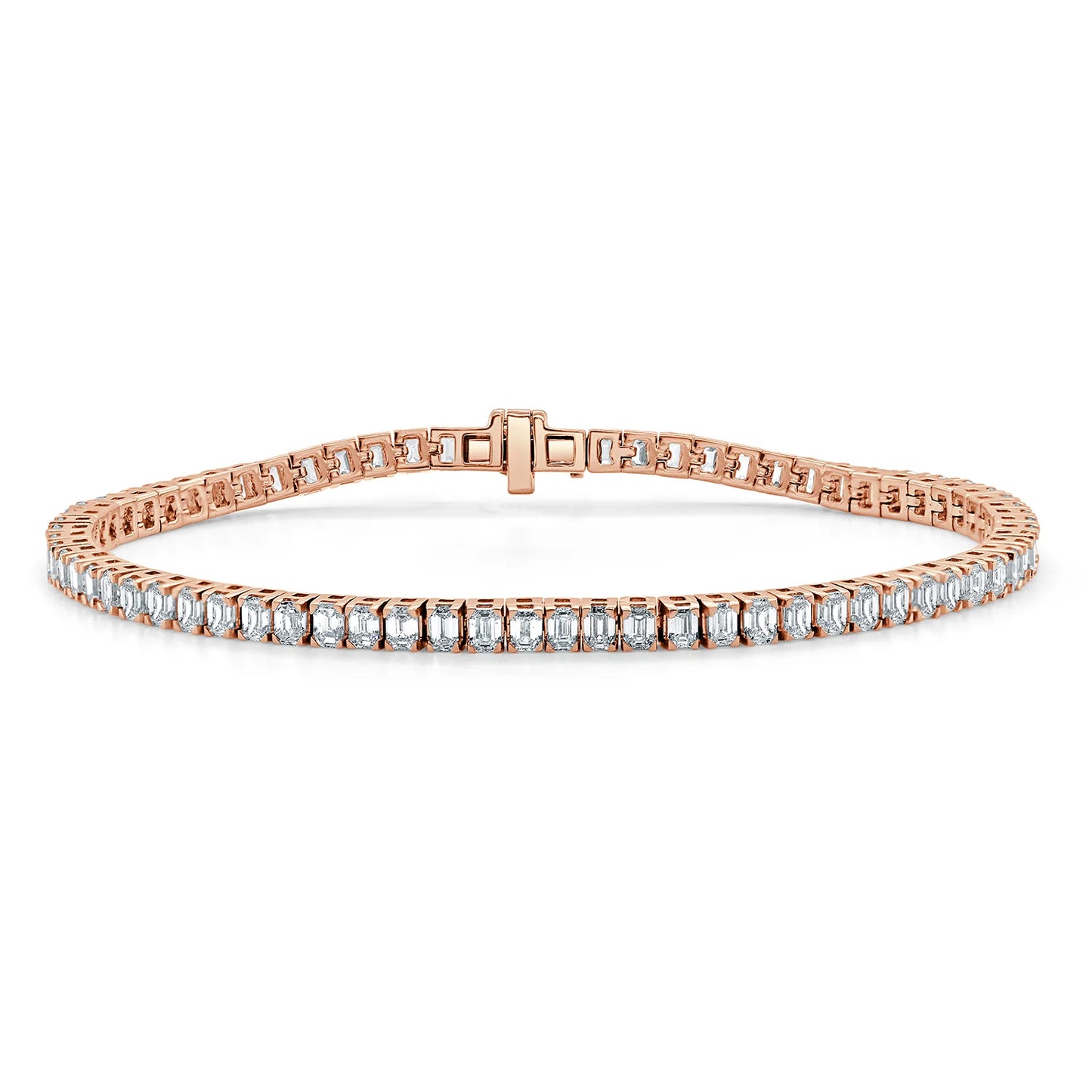 Emerald Cut Tennis Bracelet