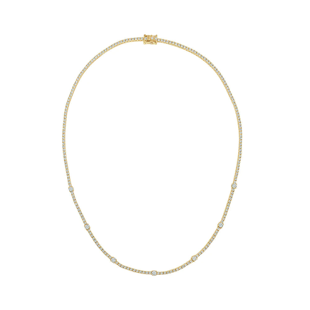 Diamond Tennis Necklace