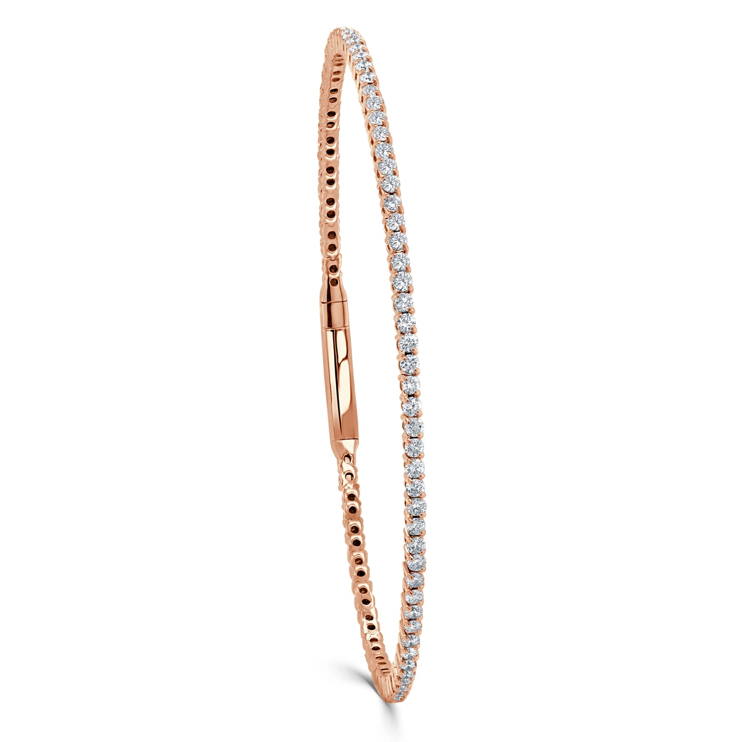 Diamond Flexible Eternity Bangle