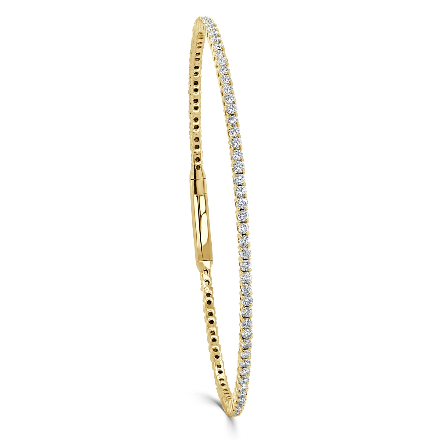 Diamond Flexible Eternity Bangle