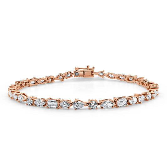 Fancy Shape Tennis Bracelet