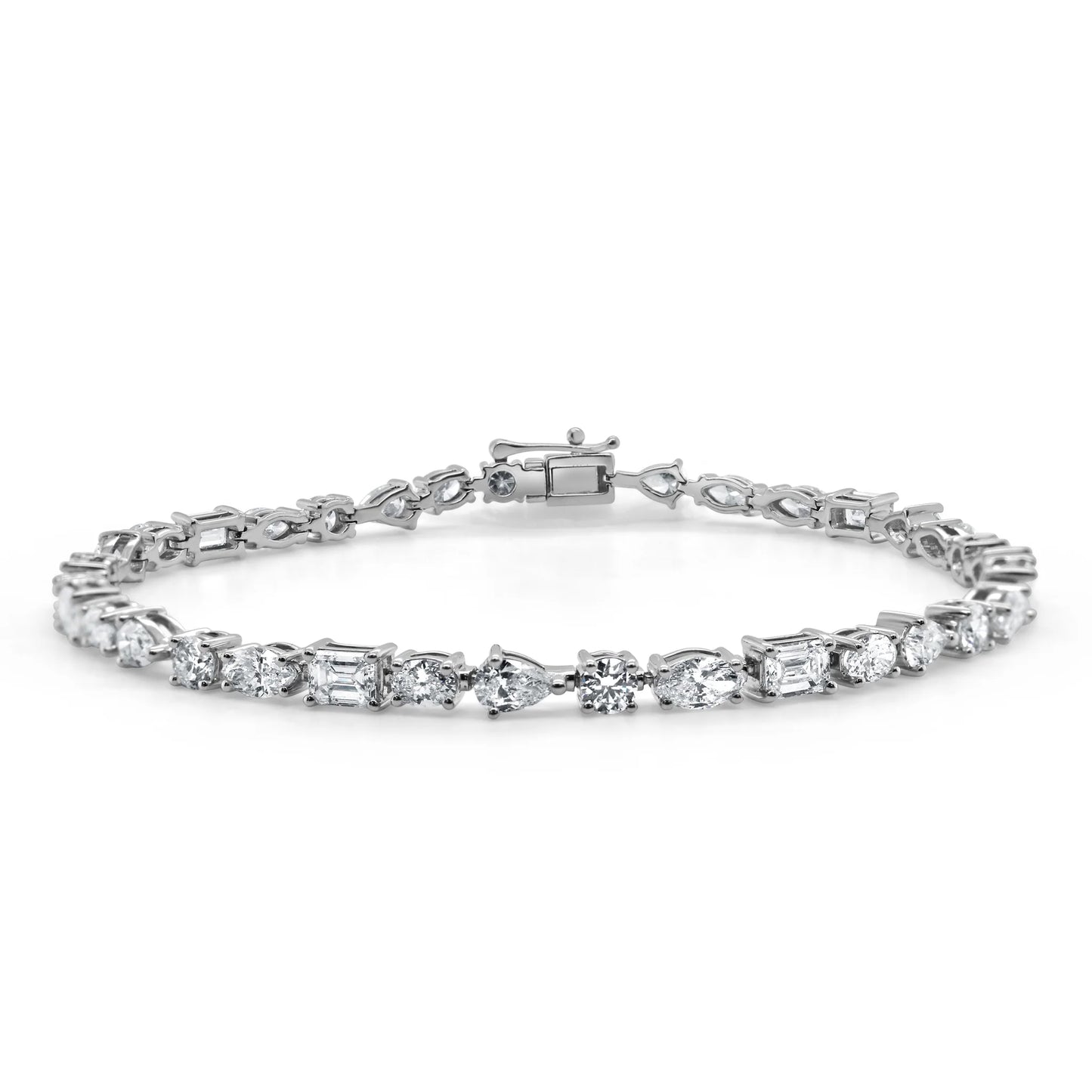 Fancy Shape Tennis Bracelet