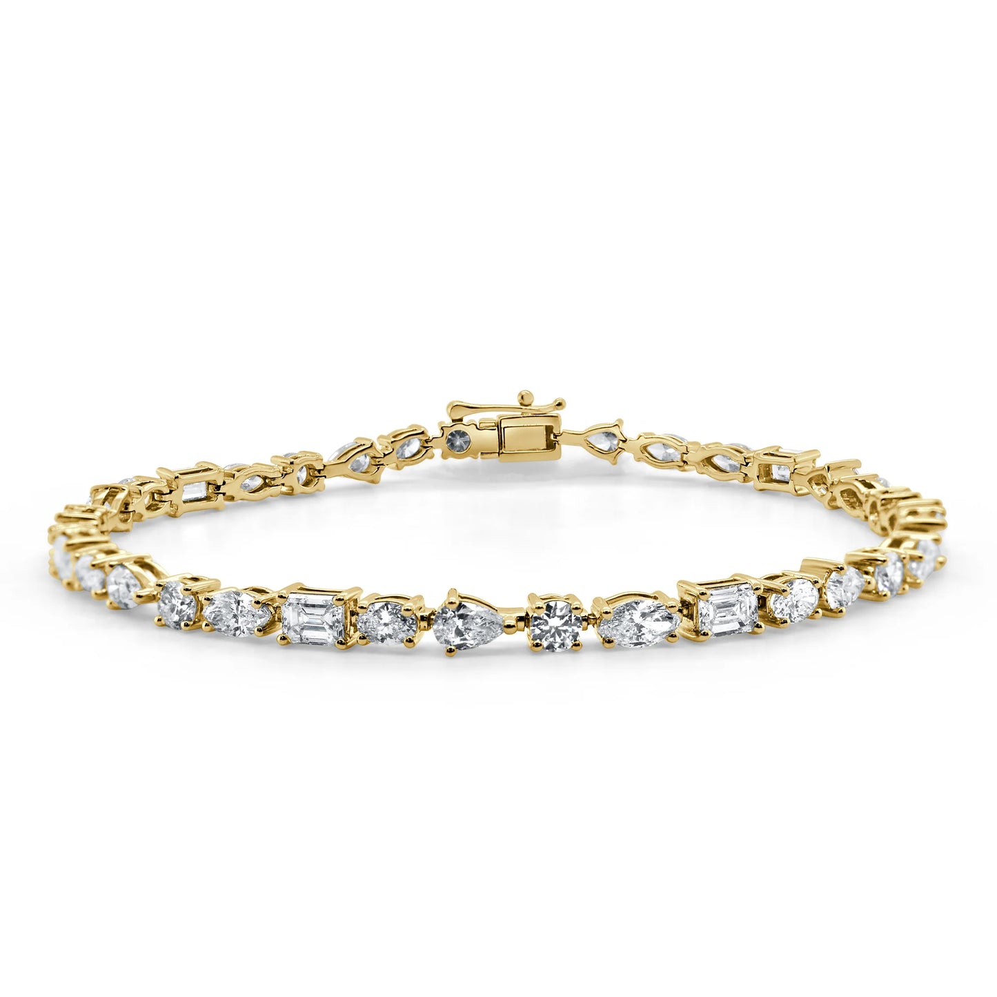 Fancy Shape Tennis Bracelet