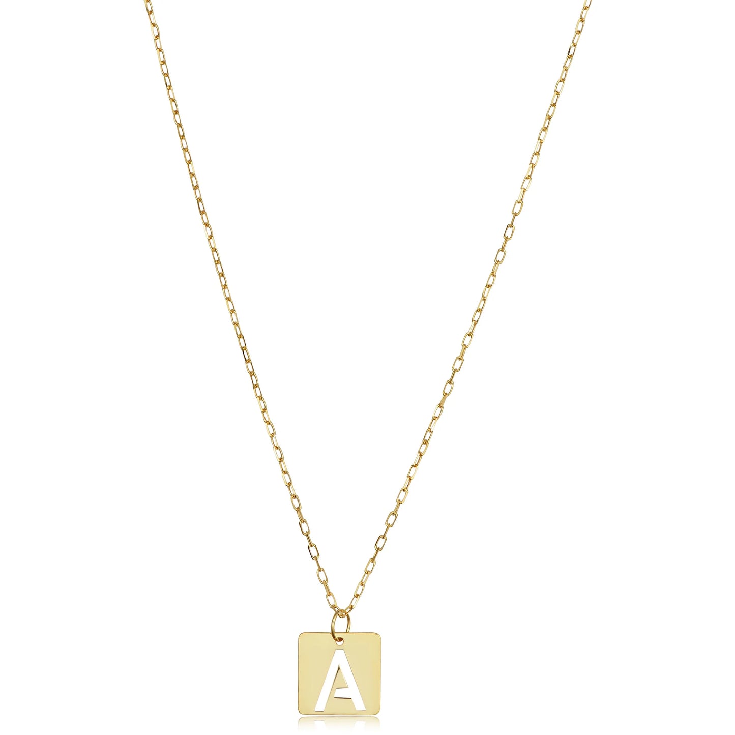 Gold Initial Necklace