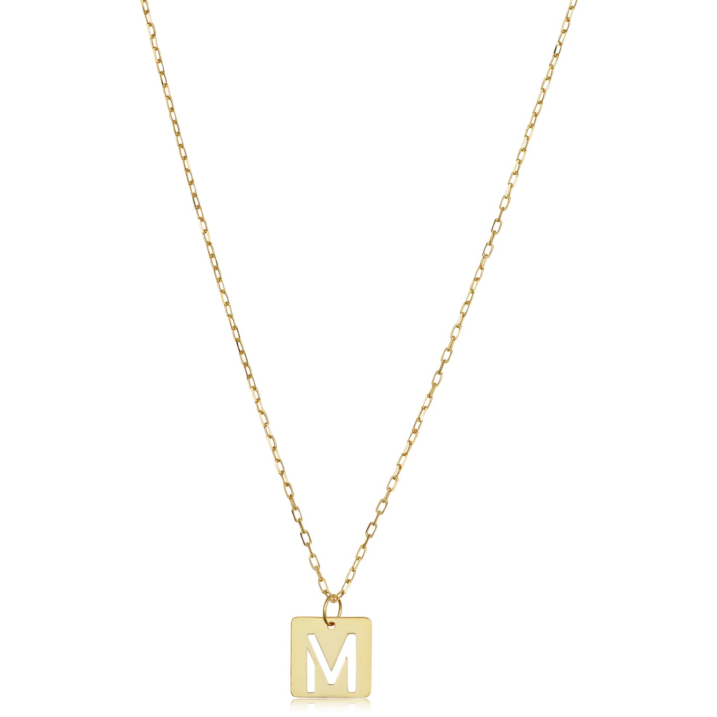 Gold Initial Necklace