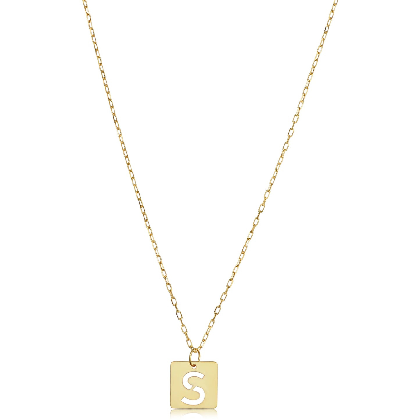 Gold Initial Necklace