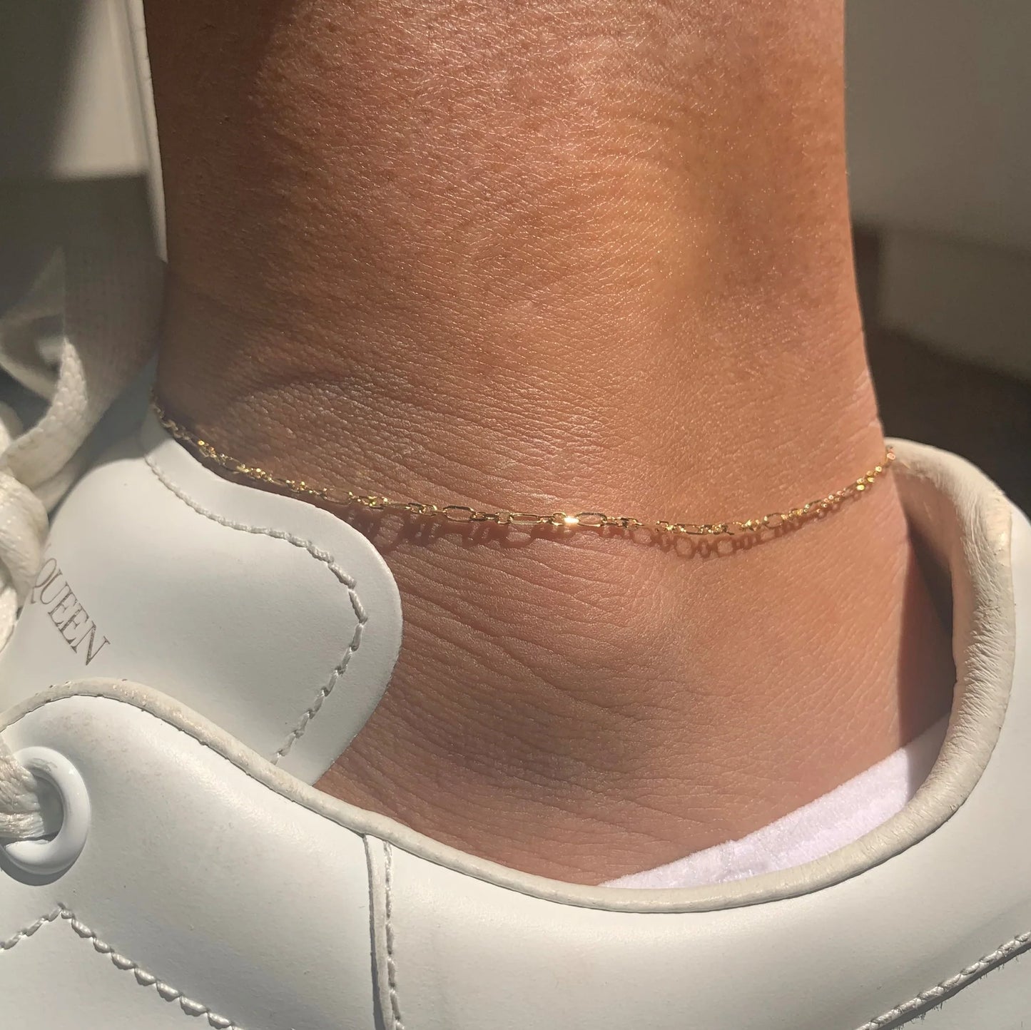 Figaro Link Chain Anklet