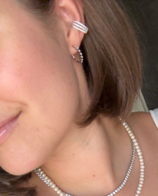 Tri Diamond Cuff