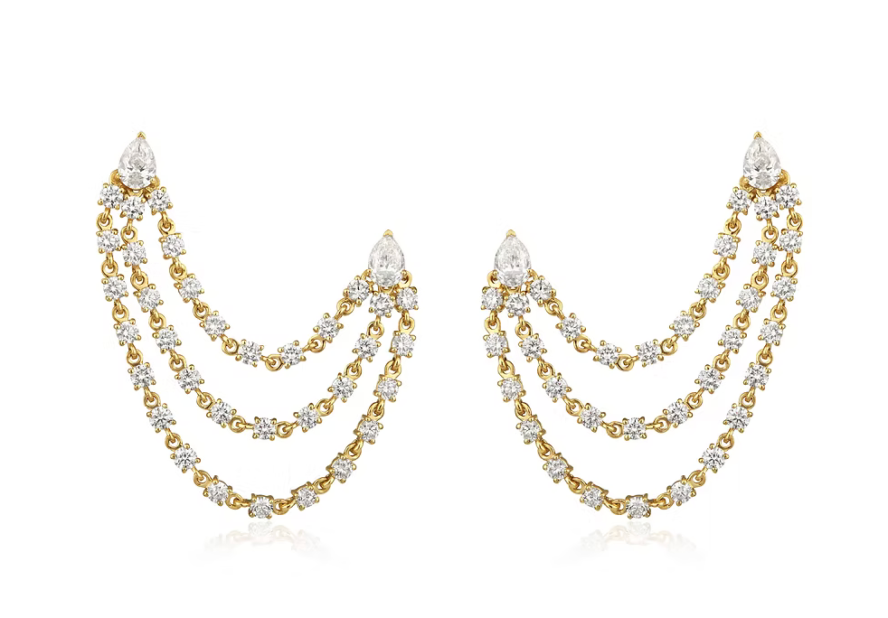 Diamond Connection Earring