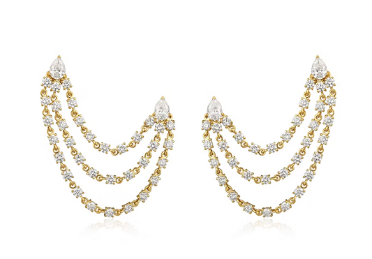 Diamond Connection Earring