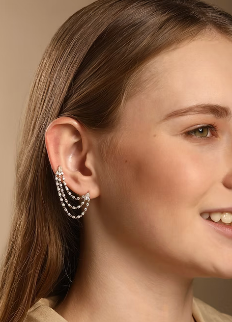 Diamond Connection Earring