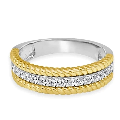 14k Gold & Diamond Ring