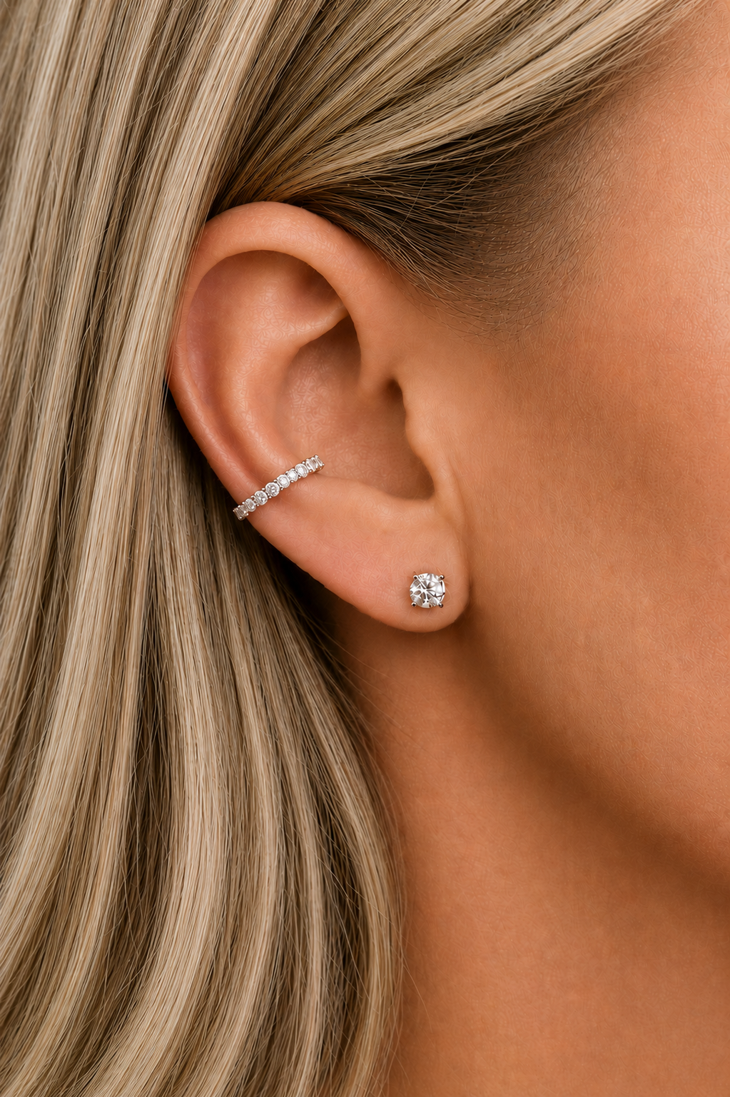 Diamond Sparkler Ear Cuff