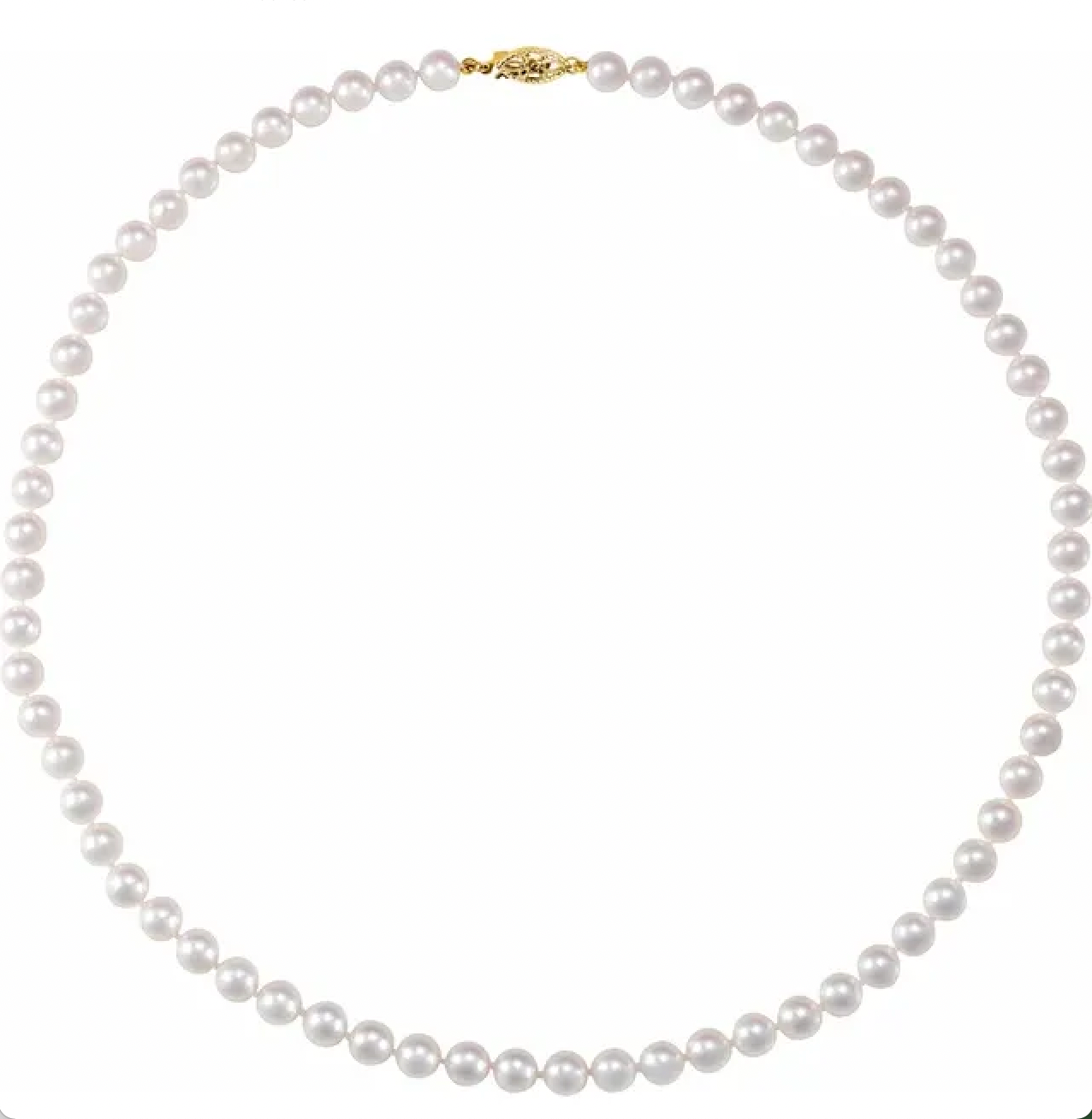 Silk Pearl Necklace